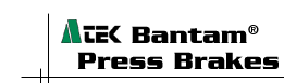 Atek Bantam Press Brakes