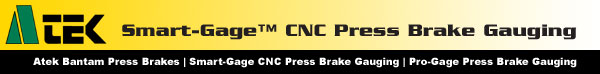 Smart-Gage CNC Press Brake Gauging